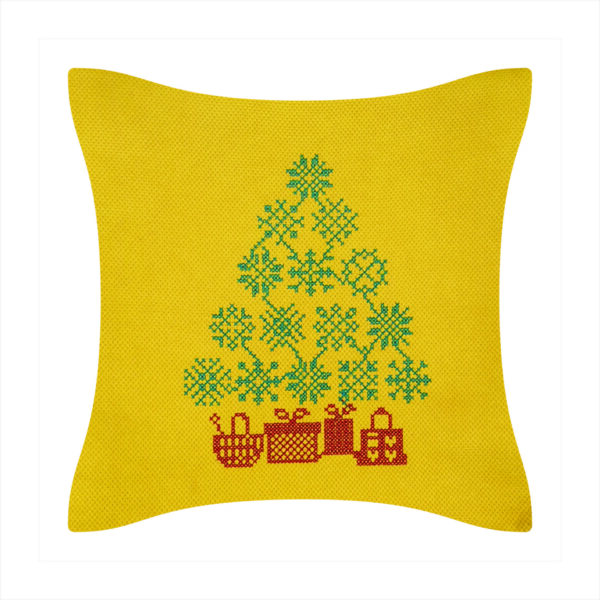 Embroidered pillow covers-Christmas theme - Image 3