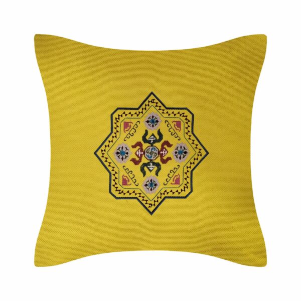 Embroidered pillow covers with old Armenian rug ornament Lori - Image 9