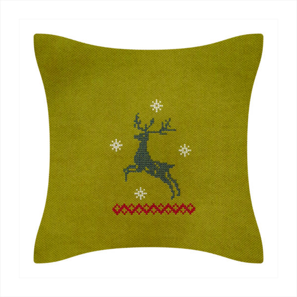 Embroidered pillow covers-Christmas theme - Image 2